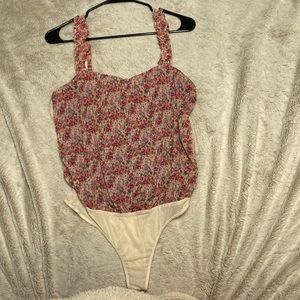 NanaMacs Lush Floral Bodysuit
